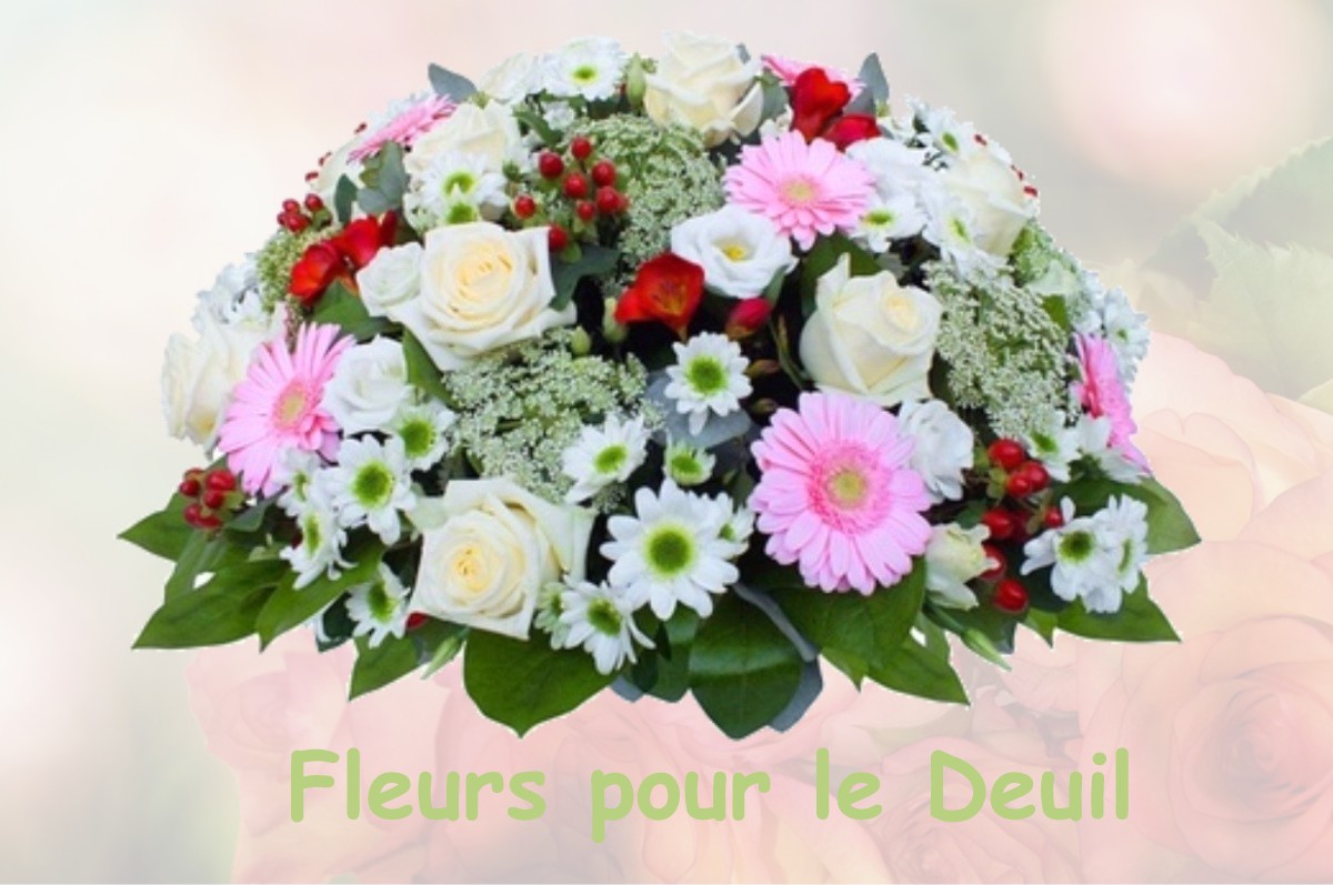 fleurs deuil BOURGNEUF
